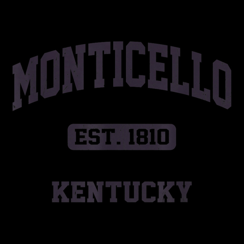 Monticello Kentucky Ky Vintage State Athletic Style Toddler Sweatshirt by Lambent | Artistshot