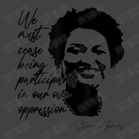 Stacey Abrams Portrait Progressive Georgia Vote Quote Vintage T-shirt | Artistshot