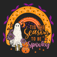 Tis The Season To Be Spooky Rainbow Ghouls Pumpkin Halloween 3/4 Sleeve Shirt | Artistshot