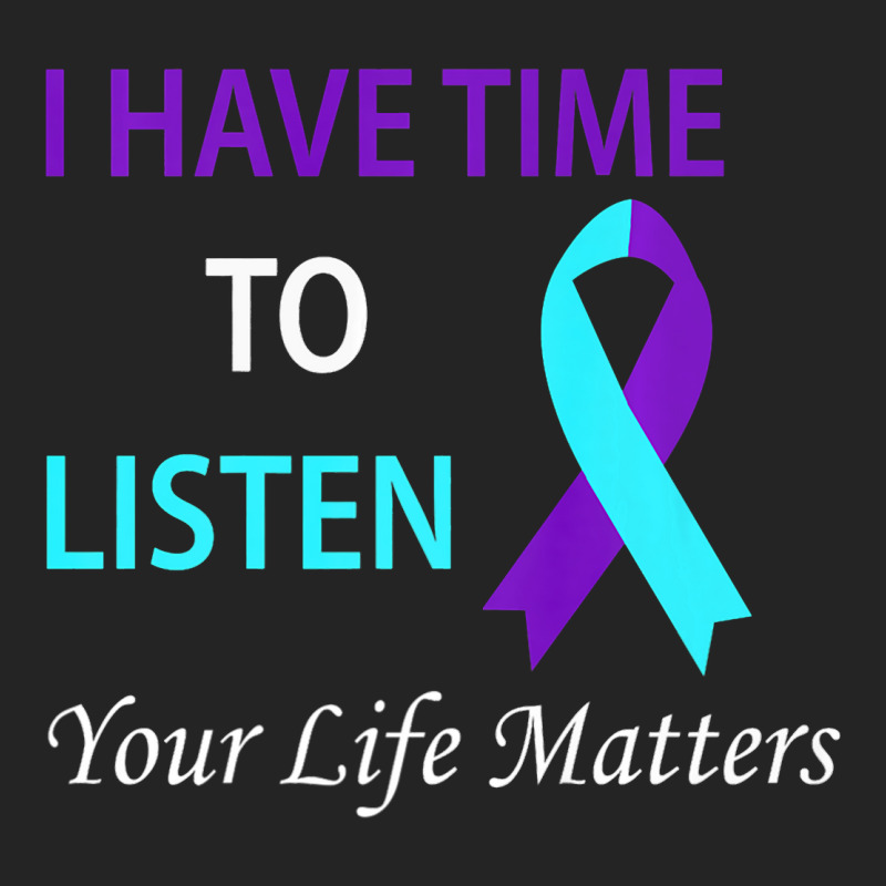 I Have Time To Listen Your Life Is Matters Premium 3/4 Sleeve Shirt by CharianMcKinnon | Artistshot