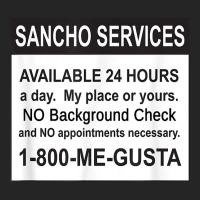 Mens Funny Sancho Services News Ad Mexican Humor For Sanchos T Shirt Unisex Hoodie | Artistshot