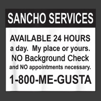 Mens Funny Sancho Services News Ad Mexican Humor For Sanchos T Shirt Men's Polo Shirt | Artistshot