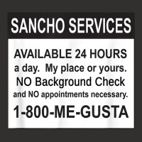 Mens Funny Sancho Services News Ad Mexican Humor For Sanchos T Shirt Champion Hoodie | Artistshot