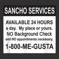 Mens Funny Sancho Services News Ad Mexican Humor For Sanchos T Shirt Vintage Hoodie And Short Set | Artistshot