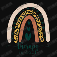 Therapy Is Cool Mental Health Awareness Rainbow Leopard Cute Crop Top | Artistshot