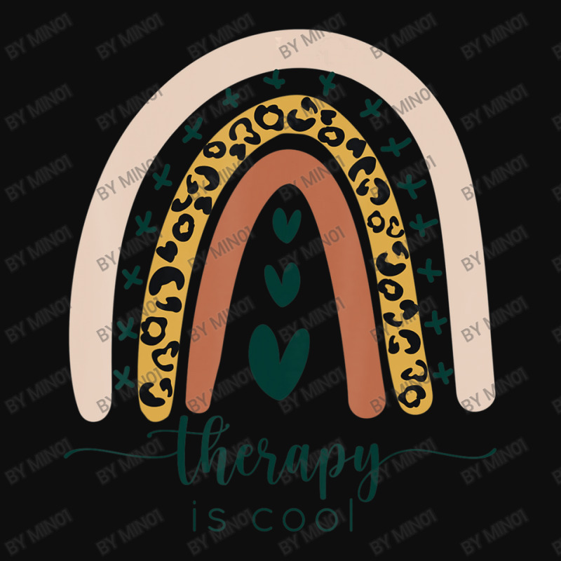 Therapy Is Cool Mental Health Awareness Rainbow Leopard Cute Crop Top by Min01 | Artistshot