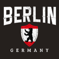 Berlin Germany Bear Flag Souvenir Travel German Gift T Shirt Tank Top | Artistshot