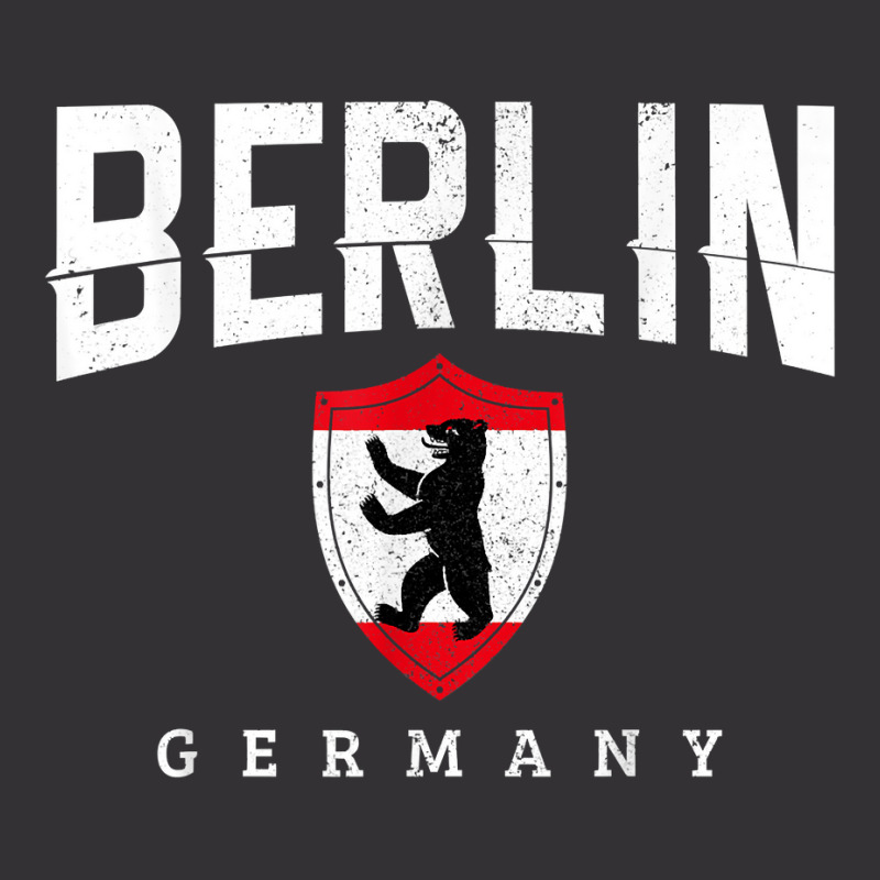 Berlin Germany Bear Flag Souvenir Travel German Gift T Shirt Vintage Hoodie And Short Set | Artistshot