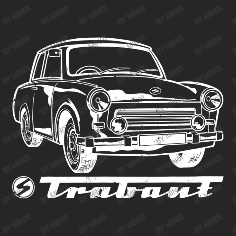 Trabant Trabi Auto Ddr Germany S Ladies Fitted T-Shirt by Min01 | Artistshot