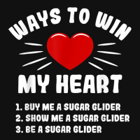 Ways To Win My Heart Sugar Glider Funny Animal Meme Humor Baby Bibs | Artistshot