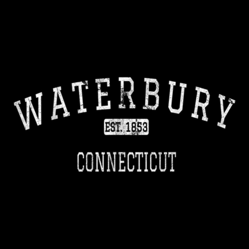 Waterbury Connecticut Ct Vintage Zipper Hoodie by Fashonus | Artistshot