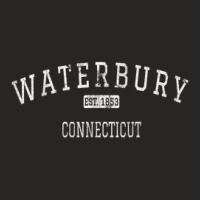 Waterbury Connecticut Ct Vintage Ladies Fitted T-shirt | Artistshot