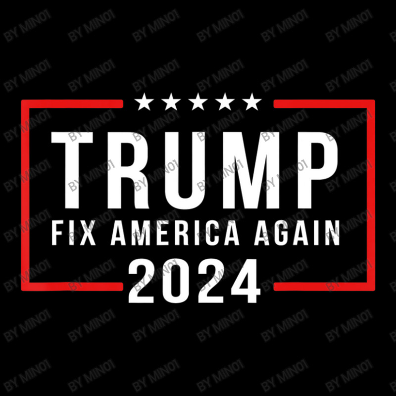 Trump 2024 Fix America Again Donald Trump 2024 Zipper Hoodie | Artistshot