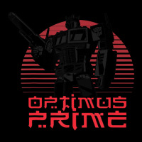 Transformers Optimus Prime Lined Sunset Portrait Unisex Jogger | Artistshot