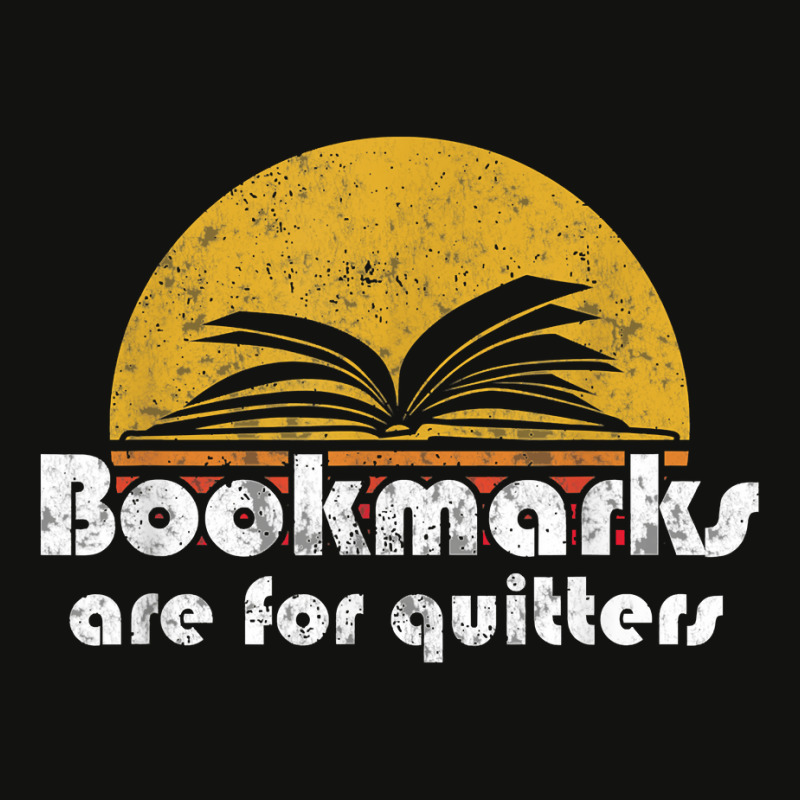 Vintage Reading Book Bookmarks Quitters Sunset Gift Scorecard Crop Tee by ErickMercado | Artistshot