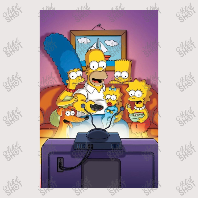 The Simpsons Family Pocket T-Shirt by arcanadsg | Artistshot