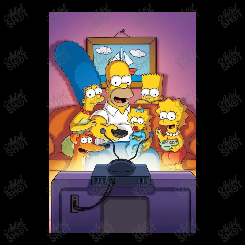 The Simpsons Family Long Sleeve Shirts by arcanadsg | Artistshot