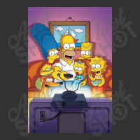 The Simpsons Family Vintage Hoodie And Short Set | Artistshot