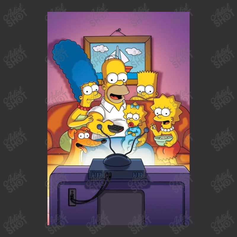 The Simpsons Family Vintage Hoodie And Short Set by arcanadsg | Artistshot