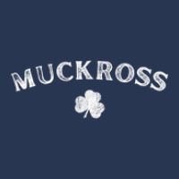 Muckross Killarney Shamrock Distressed Vintage Ladies Denim Jacket | Artistshot