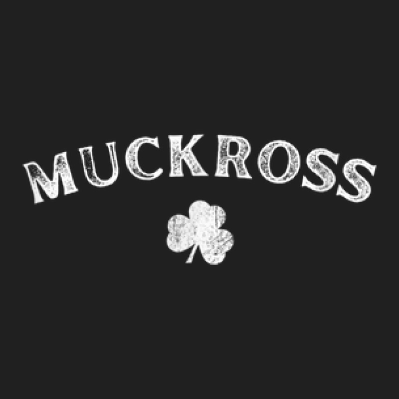 Muckross Killarney Shamrock Distressed Vintage Ladies Polo Shirt by Fashaza | Artistshot