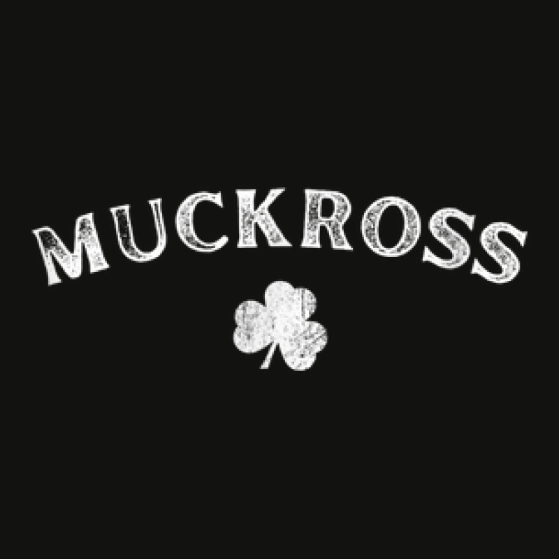 Muckross Killarney Shamrock Distressed Vintage Scorecard Crop Tee by Fashaza | Artistshot