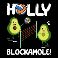 Holy Blockamole T  Shirt Funny Avocado Volleyball Holy Blockamole Guac V-neck Tee | Artistshot