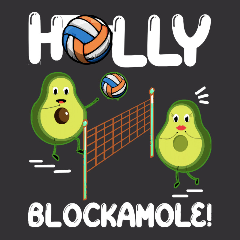 Holy Blockamole T  Shirt Funny Avocado Volleyball Holy Blockamole Guac Vintage Short by fallaciousrealize | Artistshot