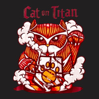 Cat On Titan, Cat, Titan, Cat On Titans, Cat On Titan Vintage, Cat On  T-shirt | Artistshot