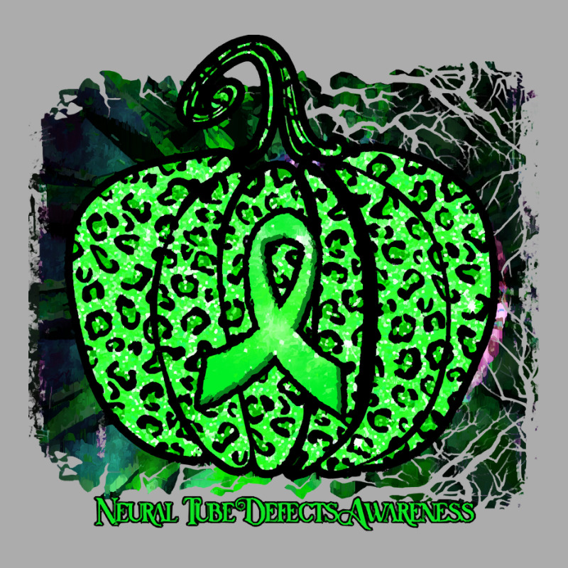 Neural Tube Defects Awareness   Leopard Pumpkin Ribbon T Shirt Men's T-shirt Pajama Set | Artistshot