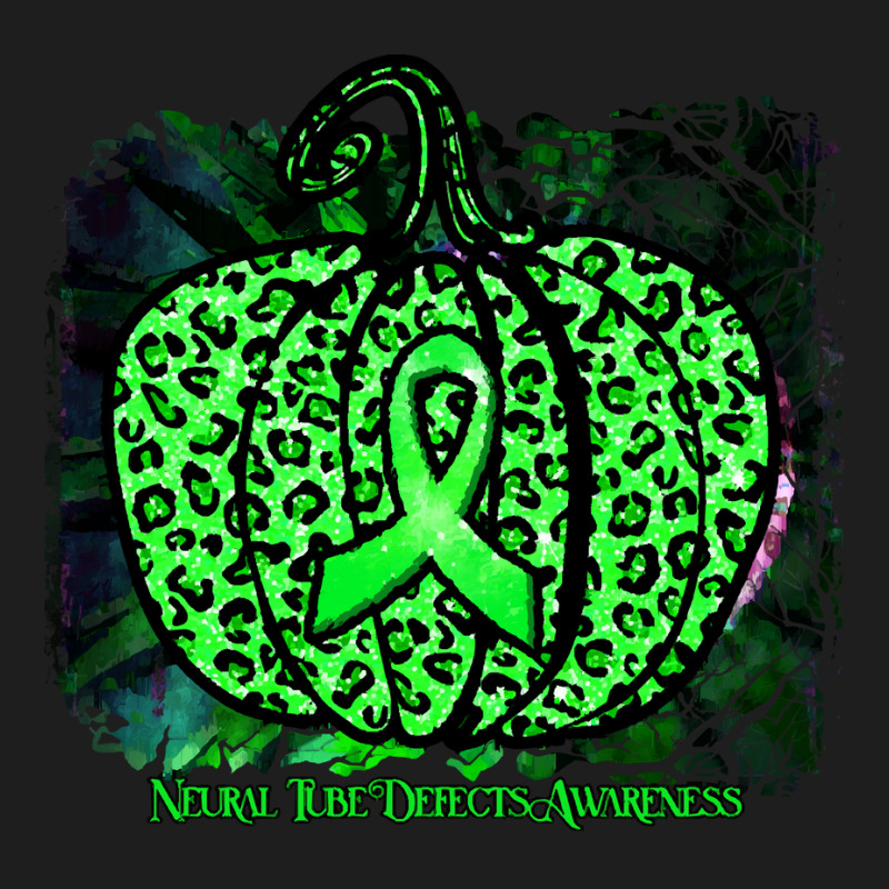 Neural Tube Defects Awareness   Leopard Pumpkin Ribbon T Shirt Classic T-shirt | Artistshot