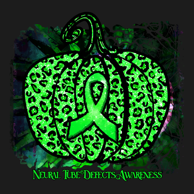 Neural Tube Defects Awareness   Leopard Pumpkin Ribbon T Shirt Hoodie & Jogger Set | Artistshot