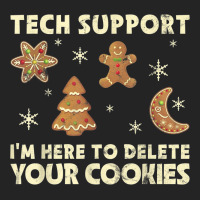 Tech Support I'm Here To Delete Your Cookies Christmas 3/4 Sleeve Shirt | Artistshot