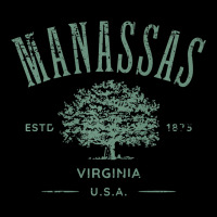 Manassas Virginia Vintage Distressed Style Design Souvenir Premium Men's 3/4 Sleeve Pajama Set | Artistshot