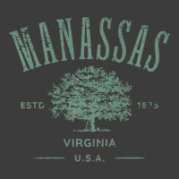 Manassas Virginia Vintage Distressed Style Design Souvenir Premium Men's Polo Shirt | Artistshot