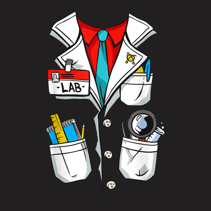 Funny Science Lab Coat Costume Tshirt Halloween Party Shirt T-shirt | Artistshot