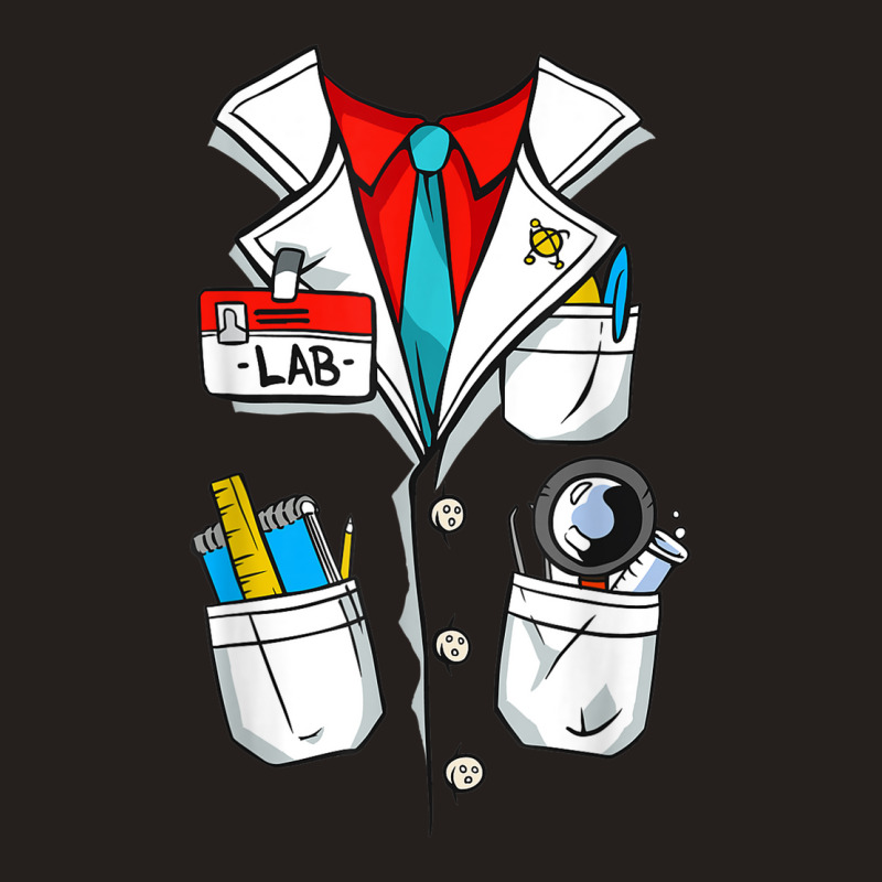 Funny Science Lab Coat Costume Tshirt Halloween Party Shirt Tank Top | Artistshot