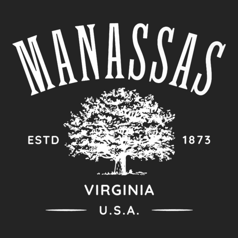 Manassas Virginia Vintage Style Design Souvenir Premium  Copy 3/4 Sleeve Shirt by RicardoTorres | Artistshot