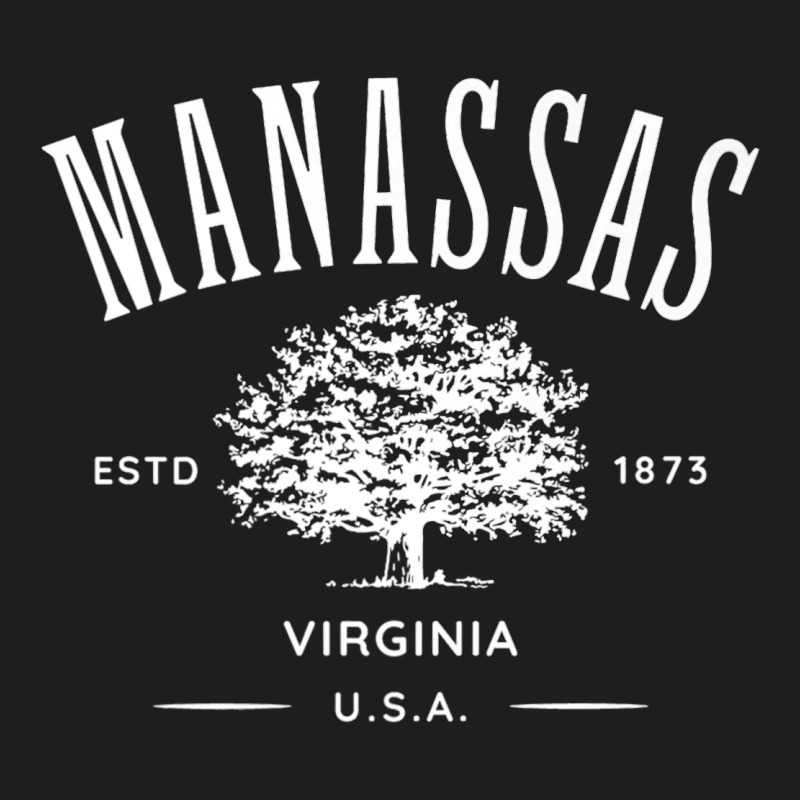 Manassas Virginia Vintage Style Design Souvenir Premium  Copy Classic T-shirt by RicardoTorres | Artistshot