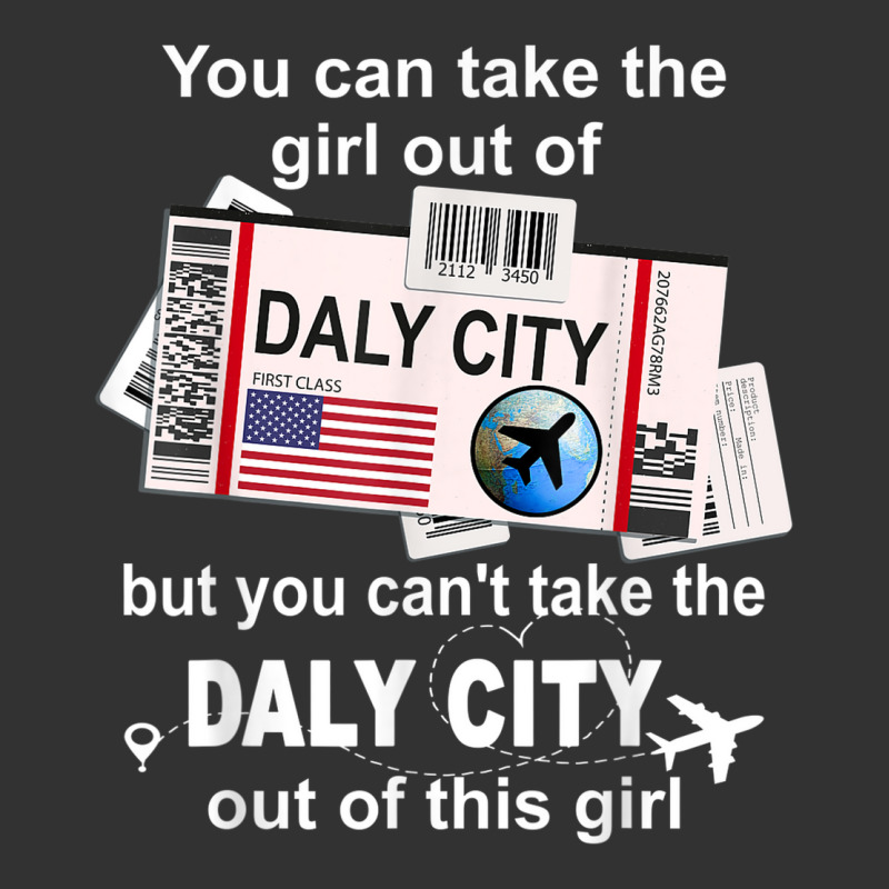 Girl From Daly City Boarding Pass   Flight Ticket Daly City Baby Bodysuit | Artistshot