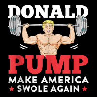 Donald Pump Funny Trump Swole Again Weight Lifting Workout Tank Top Fleece Short | Artistshot