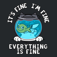 Fine I_m Fine Everything Is Fine  (1) Crewneck Sweatshirt | Artistshot