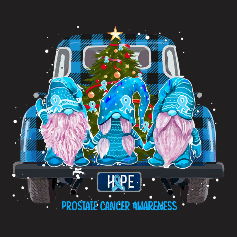 Prostate Cancer Awareness   Gnome Hope Christmas T Shirt T-shirt | Artistshot