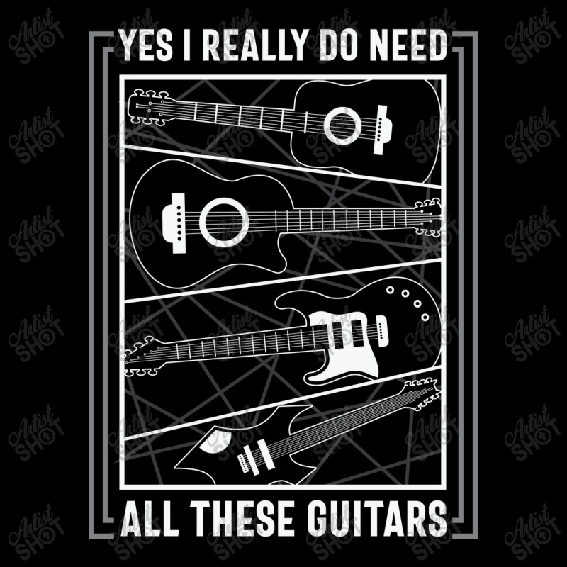 Yes I Really Do Need All The Guitars Adjustable Cap by sourav93agt | Artistshot