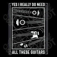 Yes I Really Do Need All The Guitars Men's 3/4 Sleeve Pajama Set | Artistshot