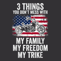 3 Things You Don't Mess With My Family My Freedom My Trike Vintage Short | Artistshot