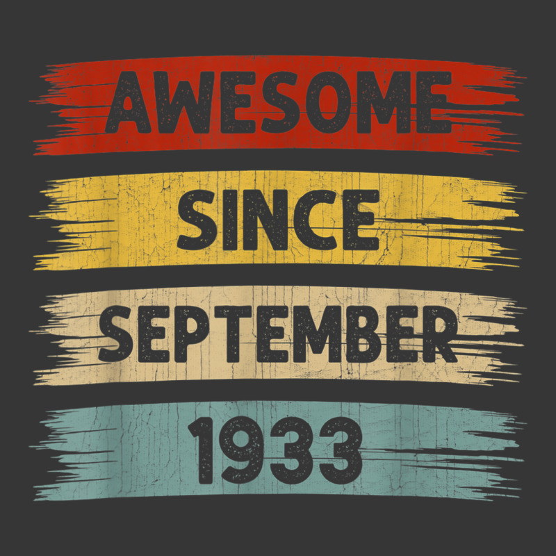 89 Years Old Awesome Since September 1933 89th Birthday Toddler Hoodie | Artistshot