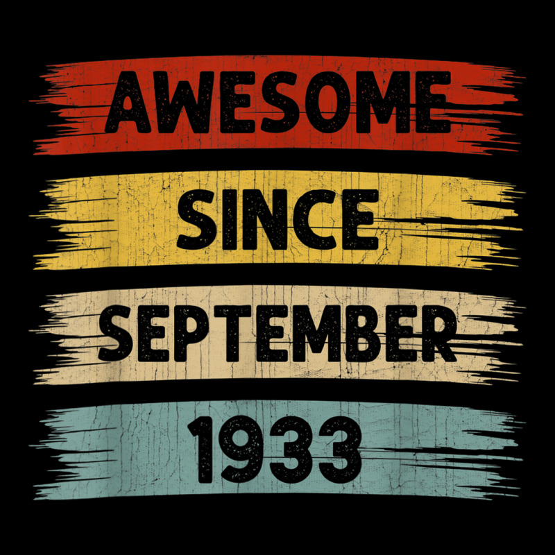 89 Years Old Awesome Since September 1933 89th Birthday Toddler Sweatshirt | Artistshot