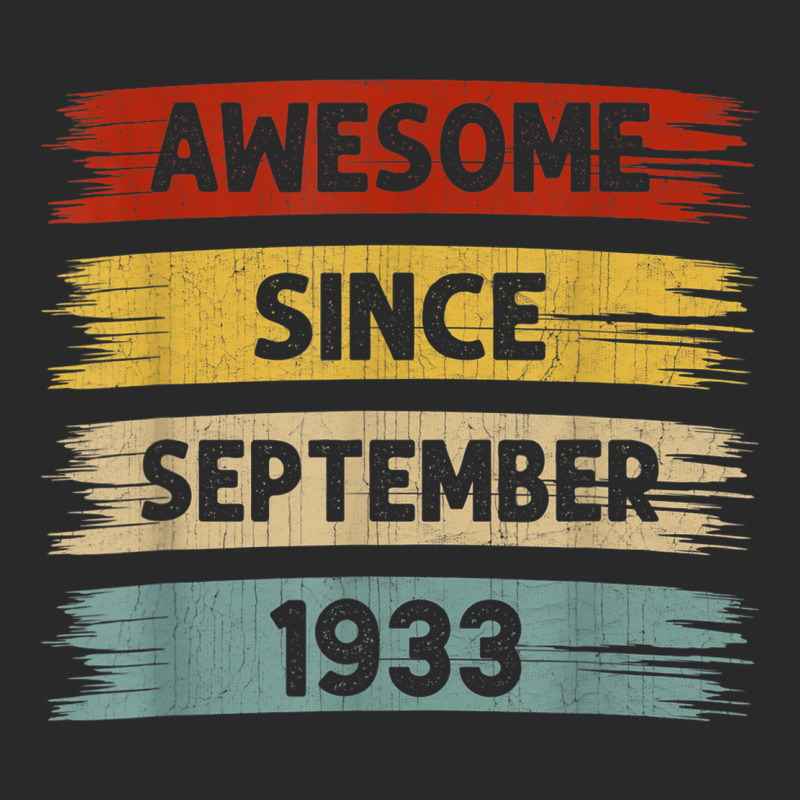 89 Years Old Awesome Since September 1933 89th Birthday Toddler T-shirt | Artistshot