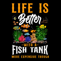 Saltwater Aquarium Life Is Better With A Fish Tank More Fleece Short | Artistshot